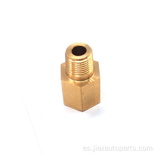 Adaptador reductor de latón 1/8 NPT a 1/8 BSPT